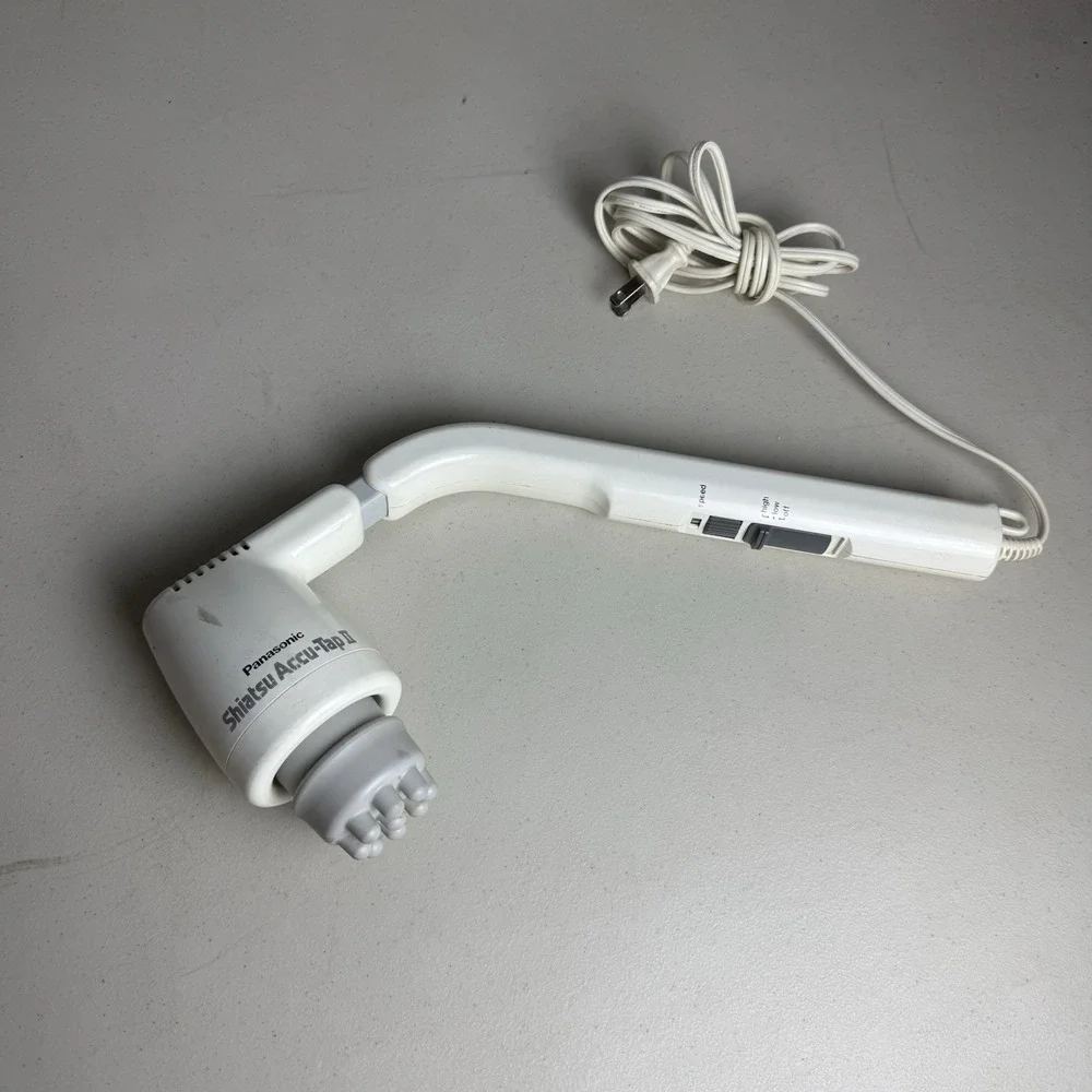 Panasonic Handheld Massager Shiatsu Accu-Tap II Vibration Pressure Point EV278